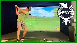 Golfing Pipestone Indoor Country Club PICC // Winter Golf Practice