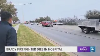 West Texas mourns loss of Brady firefighter