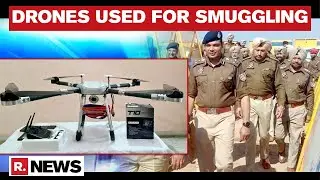 Punjab Police Busts Drone Module Engaged In Cross-Border Drugs & Weapon Smuggling