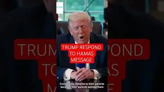 TRUMP THANK: HAMAS LEADERS FOR QUICK RESPONSE #flotilla #gaza #palestine #trump #hamas#turkey#egypt
