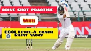 Drive shot practice (masterclass) #cricket #batting #virat kohli