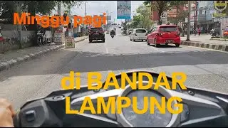 Riding motor on sunday morning. BANDAR LAMPUNG