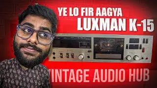 📼 Обзор кассетной деки Luxman K-15 с 3 головками | Vintage Audio hub 🔥