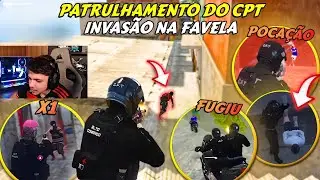 PATRULHAMENTO DO CPT E INVASÃO NA FAVELA | X1 NA DP E 5K DE VOLTA? - BKINHO RP CLIP'S