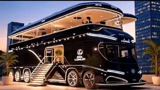 Lexus Futuristic Motorhome &ndash; The Two-Story Luxury Palace on Wheels | Next-Gen Design