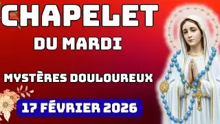 🌹 CHAPELET DU MARDI 03 FÉVRIER 2026 mystère douloureux prière matin et soir|chapelet quotidien 
