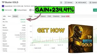TP Buster Gold EA MT4 | Automated XAUUSD Scalping on M1