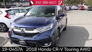 *SOLD* 2018 Honda CR-V Touring Stock# 19-0457A