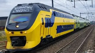 Zugverkehr in Elst 🇳🇱 (3/3) | VIRM Sonderlackierung | Christmas Express (BR 23) 