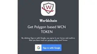 Get worldchain network mining. Based on Polygon network. Singup-250 , Refferal-2500
