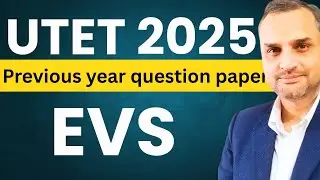UTET Previous year question paper | UTET UPTET CTET Preparation