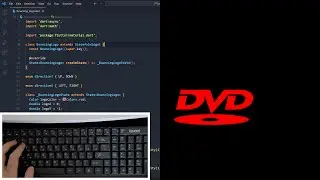 ASMR Programming - Coding Bouncing DVD Logo Animation - No Talking
