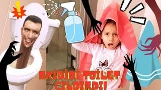 OLAMAZ SKİBİDİ TOİLET ÇILDIRDI! MELİSA SKİBİDİ TOİLETİN BAŞINA HAVLU ATTI SKİBİDİ YOK OLDU!
