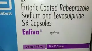 Enliva capsules||Rabeprazole sodium and levosulpiride capsules..