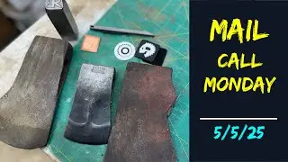 Mail Call Monday (5/5/25) a couple cool axes, a new touch mark, and something new from @gearspool!