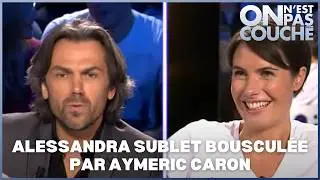 Aymeric Caron n'a pas aimé le livre d'Alessandra Sublet ! - On n'est pas couché 11 mai 2013