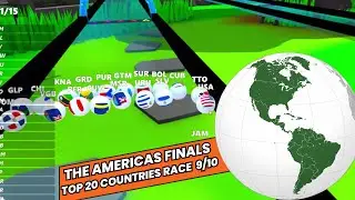 Countries 3D Marble Race | Americas Finals 9/10 – Season 02 F1 Showdown!
