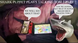 SBJR Movie: Shark Puppet plays Talking Tom 2 Part 2!
