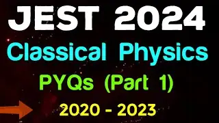 JEST 2024 Classical Physics Previous Year Solutions 1