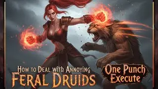 How to Deal with Annoying Feral Druids &ndash; The One Punch Execute Fury Warrior Build  Bronzebeard PvP