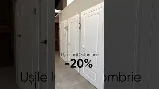 P&acirc;nă la -20% reducere la ușile de interior Nova Porta!