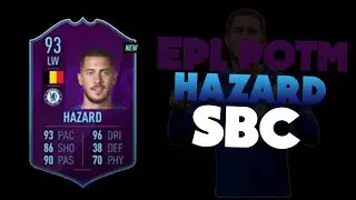 Epl Potm Eden Hazard SBC Pacybits | Pacybits 19