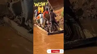 Only In Africa 🌍 | Innovative | Creativity | Crossing The River #river #Africa #creative  #youtube