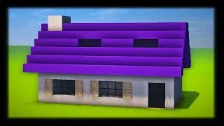 COMMENT CONSTRUIRE UNE PETITE MAISON MODERNE FACILE ? Tuto Build Minecraft