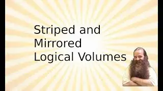 Striped and Mirrored Logical Volumes