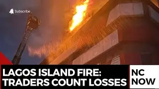 Fire Engulfs Great Nigeria Insurance Building on Lagos Island