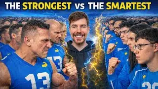 100 Strongest people VS 100 Smartest people fight for $5,000,000 ||Hindi 