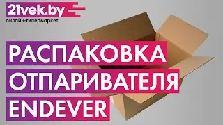 Распаковка - Отпариватель Endever Odyssey Q-106