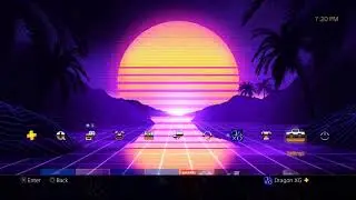 Sunset Drive Dynamic theme