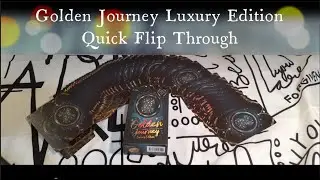 Golden Journey Luxury Edition (Indie  - KS) (2023) by Deckstiny Quick Flip Through