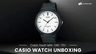 Unboxing Of Casio Youth Watch MW-240-7EV