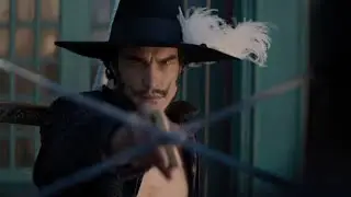 Zorro vs  Mihawk Full Fight Zoro Death Scene  Live Action Appearance He's Badd Ass One P