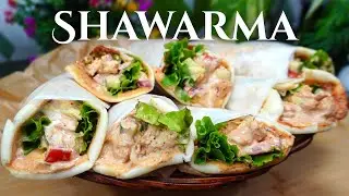 Authentic Arabic Chicken Shawarma Pockets | Ramadan Iftar Recipe | 20-Minute Ramadan Iftar Idea