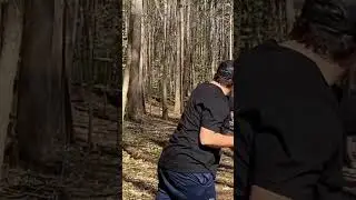 What we wish our disc did to trees... #discgolf #funny #shorts