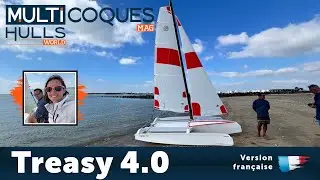 Treasy 4.0 Trimaran | Teaser essai en mer | Multicoques Mag