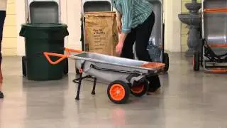 Садовая тележка Worx Aerocart 7-в-1 с Керстин Линдквист