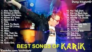 28 Bài Hát Hay Nhất Của KARIK