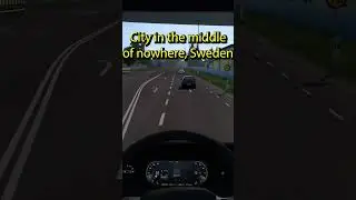 City driving through beautiful Sweden | Euro Truck Simulator 2