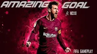 INCREDIBLE  GOAL  FT. LEGEND  MESSI   ||  FIFA  GAMEPLAY    #FIFA#IGC#Bkiscrazy#Gaming#Youtube