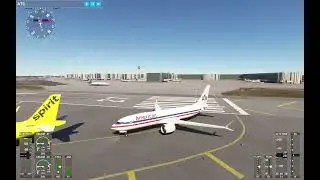 American Airlines 737 Miami to New York La Guardia - Take off - MSFS 20