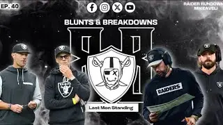 #Raiders LAST Men standing|Head coaching search|Blunts & Breakdowns 📱