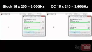 AMD Athlon II X2 250 - 3GHz vs OC 3,6GHz