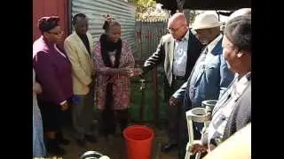 President Jacob Zuma monitoring visit to Ngobi Village, Hammanskraal