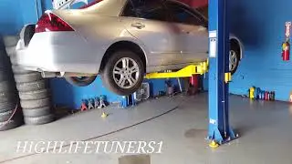 2007 Honda Accord installing coilovers and strut replace