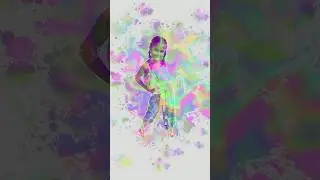 watercolor SPLASH 🎨🎨: Learning to become creative #splashart #watercolor #indianartist