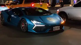[4K] Lamborghini Taiwan Tour 2025/11/26 (Revuelto, Aventador, Hurac&aacute;n, Urus)